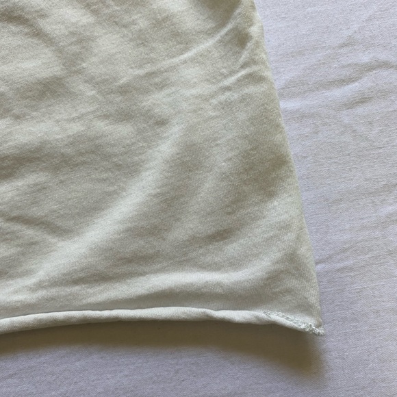 Zara off white bell sleeve shirt - Picture 2 of 4